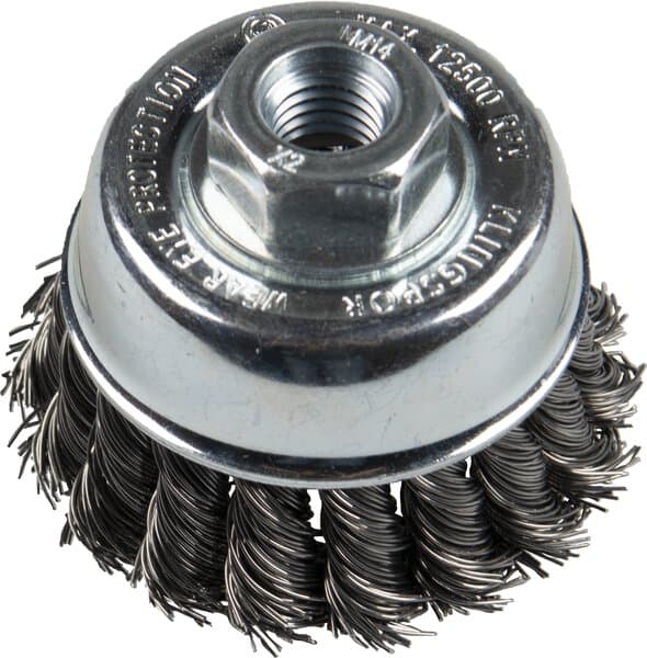 KLINGSPOR BT 600 Z Knotted Cup Brushes – Steel