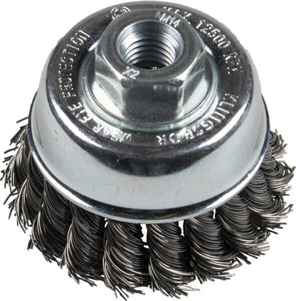 KLINGSPOR BT 600 Z Knotted Cup Brushes – Steel