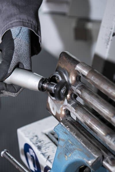 KLINGSPOR BRS 600 W Crimped Wheel Brushes with Shaft – Steel