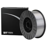 BT WELD 71T-1C flux-cored MIG wire, 15kg spool with black BT Bossweld Technology box