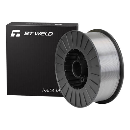 BT WELD Gasless 11 E71T-11 MIG wire, 15kg spool with black BT WELD box