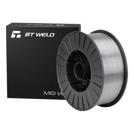 BT WELD Gasless 11 E71T-11 MIG wire, 15kg spool with black BT WELD box