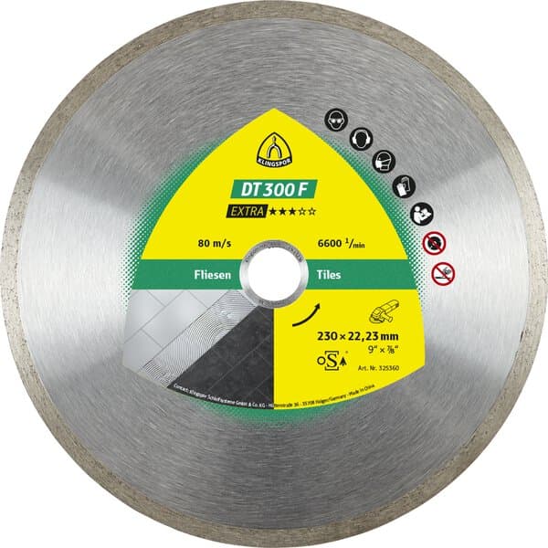 KLINGSPOR DT 300 F Extra Diamond Cutting Blades For Angle Grinders