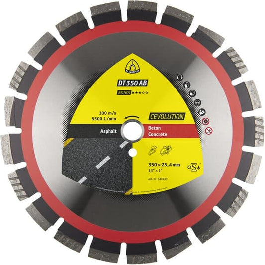 KLINGSPOR DT 350 AB Extra Large Diamond Cutting Blades