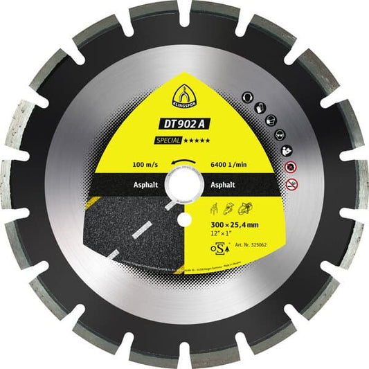 KLINGSPOR DT 902 A Special Large Diamond Cutting Blades 325094