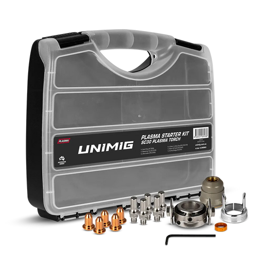 UNIMIG SC30 Plasma Torch Consumable Starter Kit UMSK30