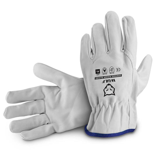 Wulf Cowhide Rigger Gloves A B Grade Pack of 6