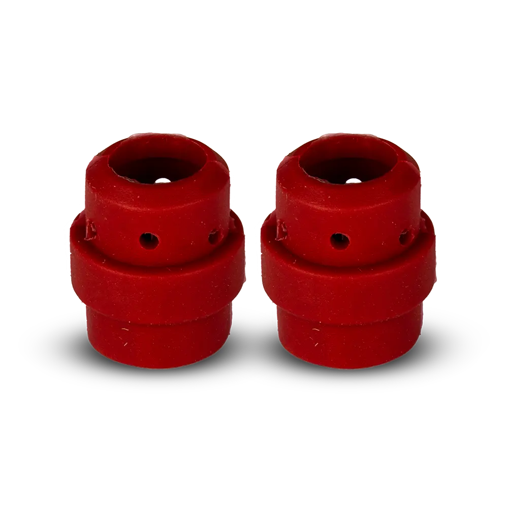 5x B5005W MIG-Gasdiffusoren – Weiß, Kompatibel Mit Binzel-Brenner, SWP/Parweld/Parker