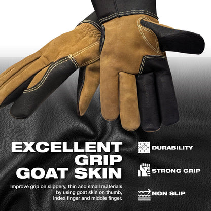 KameLo Premium Leather TIG/MIG Welding Gloves KC Certified | 819-PD