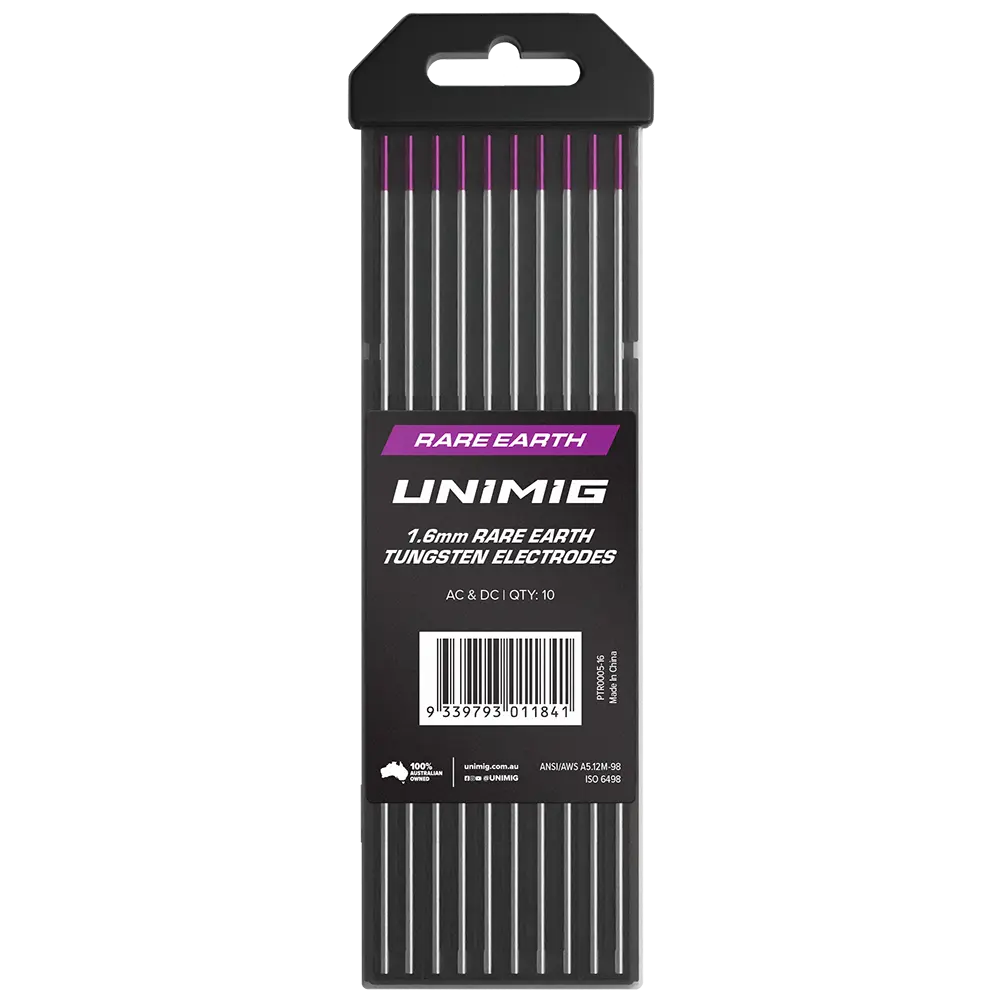 UNIMIG TIG Tungsten Electrodes