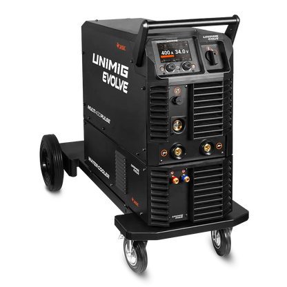 UNIMIG EVOLVE MULTI 400 PULSE M580W Water-Cooled Trolley Package U11119