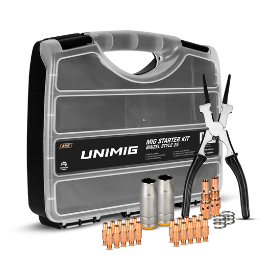UNIMIG Binzel 25 Style MIG Torch Consumable Starter Kit UMSK25