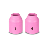 UNIMIG TIG Torch Stubby Gas Lens Ceramic Cups (9/20 & 17/18/26)