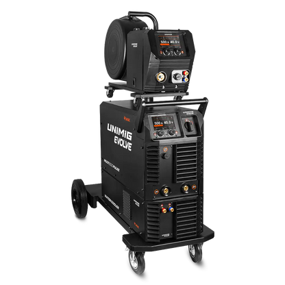 UNIMIG EVOLVE MULTI 500 PULSE M580W Water-Cooled Trolley Package U11142