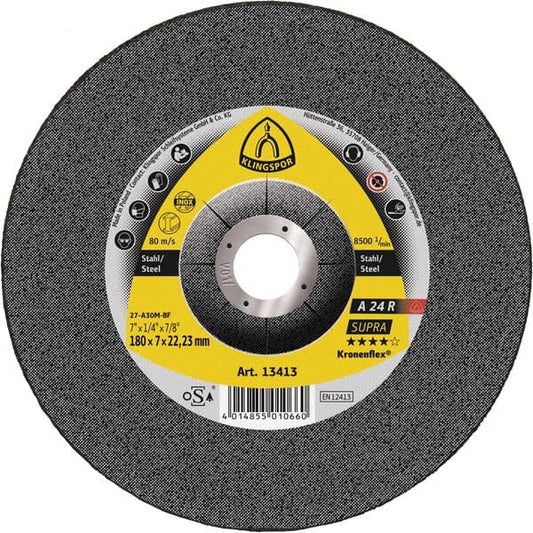 KLINGSPOR A 24 R Supra Grinding Discs – 10 Pack