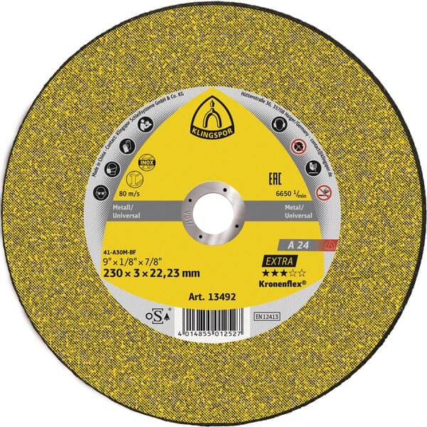 KLINGSPOR A 24 Extra Cutting Wheels – 25 Pack