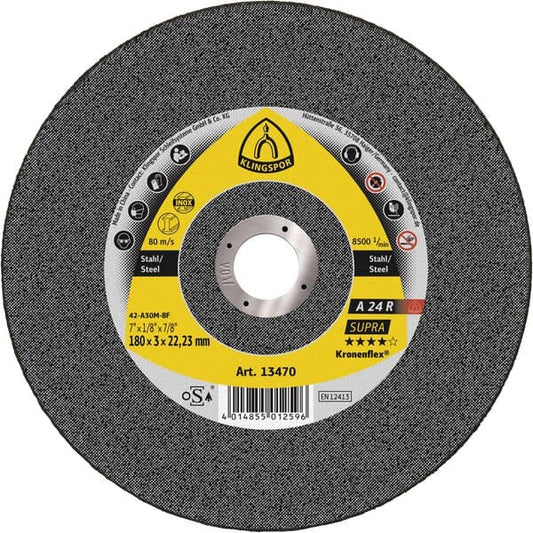 KLINGSPOR A 24 R Supra Cutting Wheels – 25 Pack