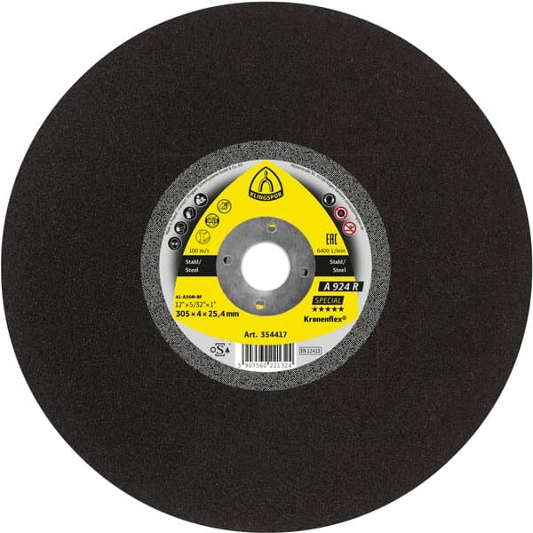 KLINGSPOR A 924 R Special Large Cutting Wheels – 10 Pack