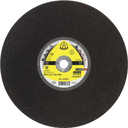 KLINGSPOR A 930 N Special Large Cutting Wheels – 10 Pack 322628