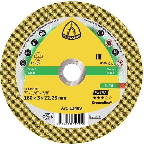 KLINGSPOR C 24 Extra Cutting Wheels – 25 Pack