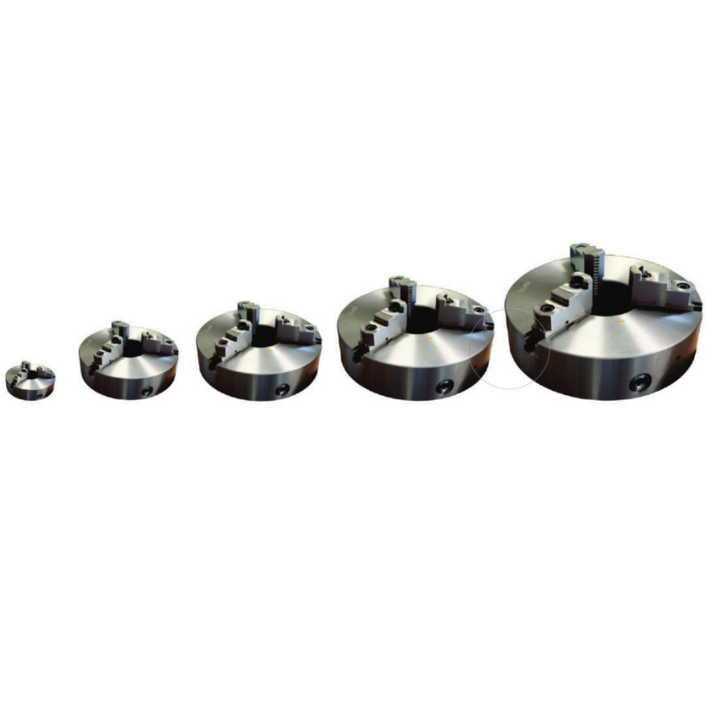 PROFAX WPC-6, WPC-12, WPC-16, WPC-20 and WPC-25 three-jaw chuck range