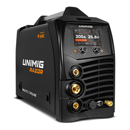 UNIMIG RAZOR 200 PULSE MIG/STICK/TIG Welder