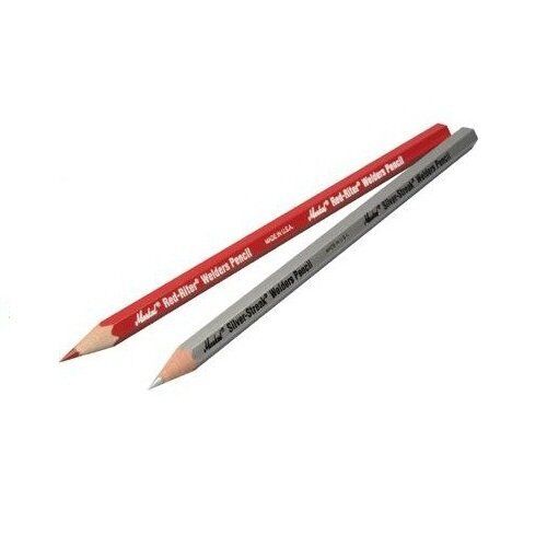 Markal Welders Pencil Red-Riter & 2 x Silver Streak