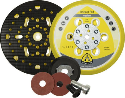 KLINGSPOR HST 555 Self-Fastening Multihole Backing Pad For Random Orbital Sanders 320489