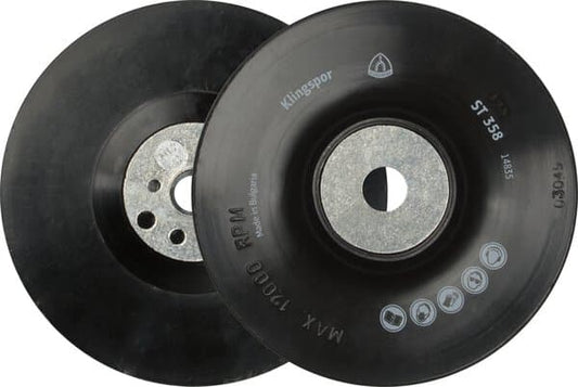 KLINGSPOR ST 358 Backing Pad, Plain/Flexible