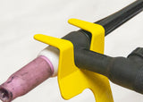 StrongHand MRT100 ReadyRest deep-bend torch support detail; torch shown for demonstration.