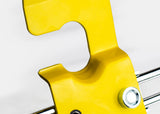 StrongHand MRT100 ReadyRest rounded yellow holder edge and fixing detail.