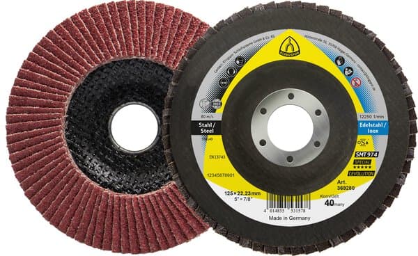 KLINGSPOR SMT 974 Special Flap Discs – 10 Pack