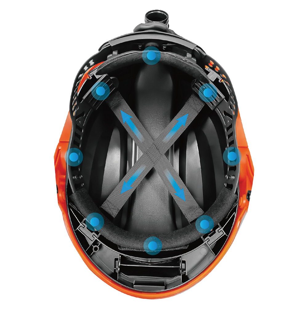 TECMEN PAPR Freflow V1 Face Shield G10 Bumpcap