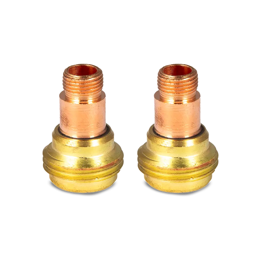 UNIMIG TIG Torch Stubby Gas Lens Body (17/18/26) - P45V25S, P45V26S - supplier gallery view 1