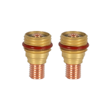 UNIMIG TIG Torch Stubby Gas Lens Body w/ O-Ring (9/20 & 17/18/26)