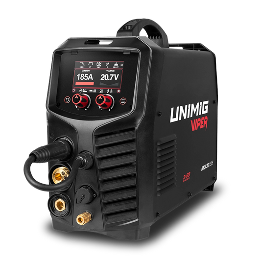 UNIMIG VIPER MULTI 185 MIG/TIG/MMA Welder U11260 - U11260 - supplier gallery view 1