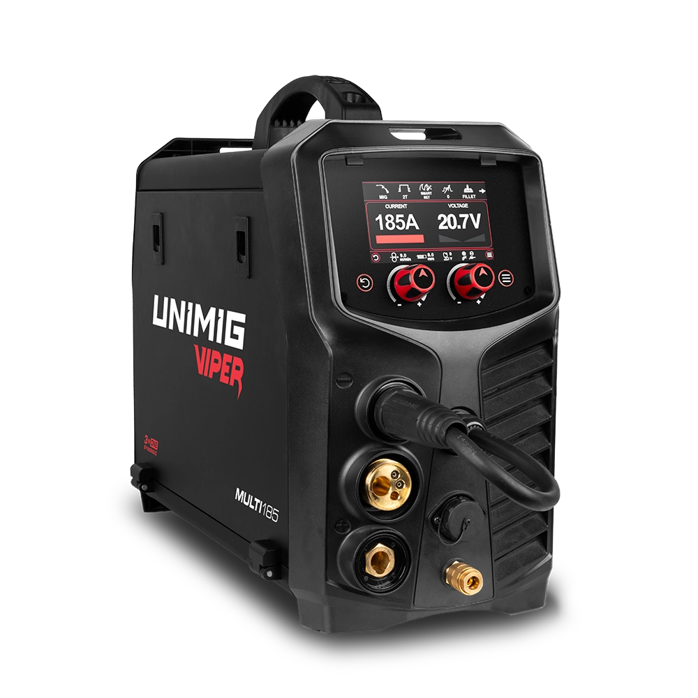 UNIMIG VIPER MULTI 185 MIG/TIG/MMA Welder U11260 - U11260 - supplier gallery view 3