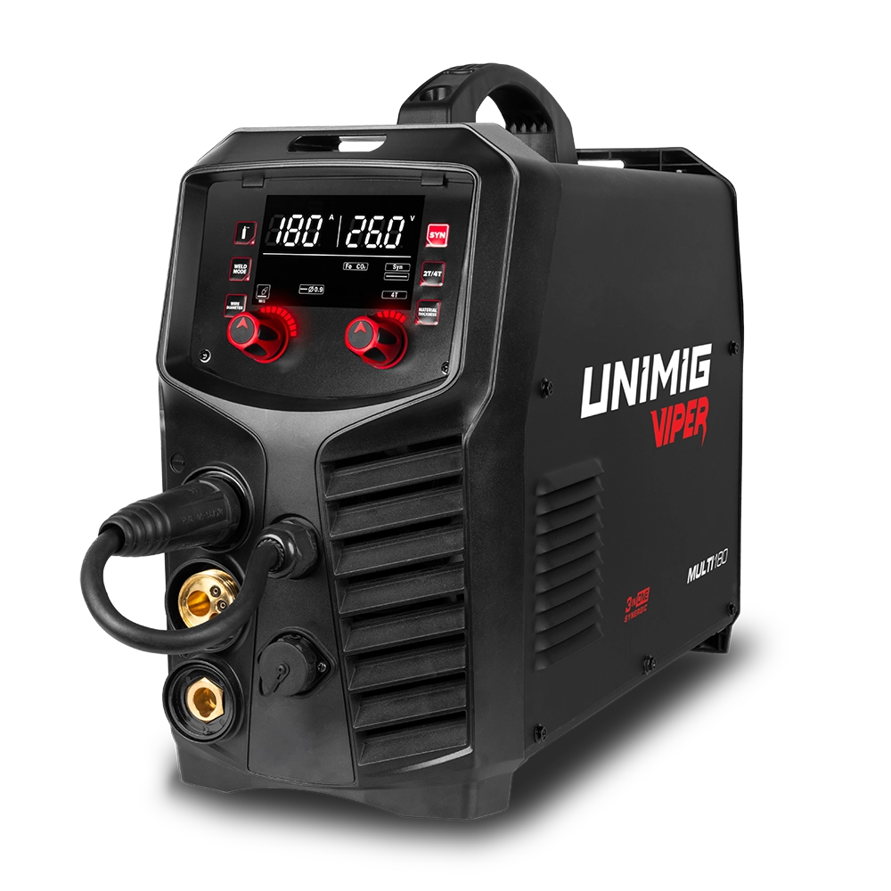 UNIMIG VIPER MULTI 180 MIG/TIG/MMA Welder U11638 - U11638 - supplier gallery view 1
