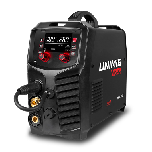 UNIMIG VIPER MULTI 180 MIG/TIG/MMA Welder U11638 - U11638 - supplier gallery view 1