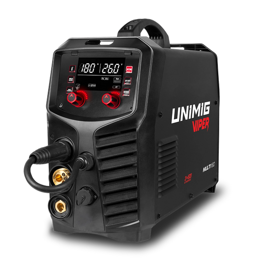 UNIMIG VIPER MULTI 180 MIG/TIG/MMA Welder U11638 - U11638 - supplier gallery view 1