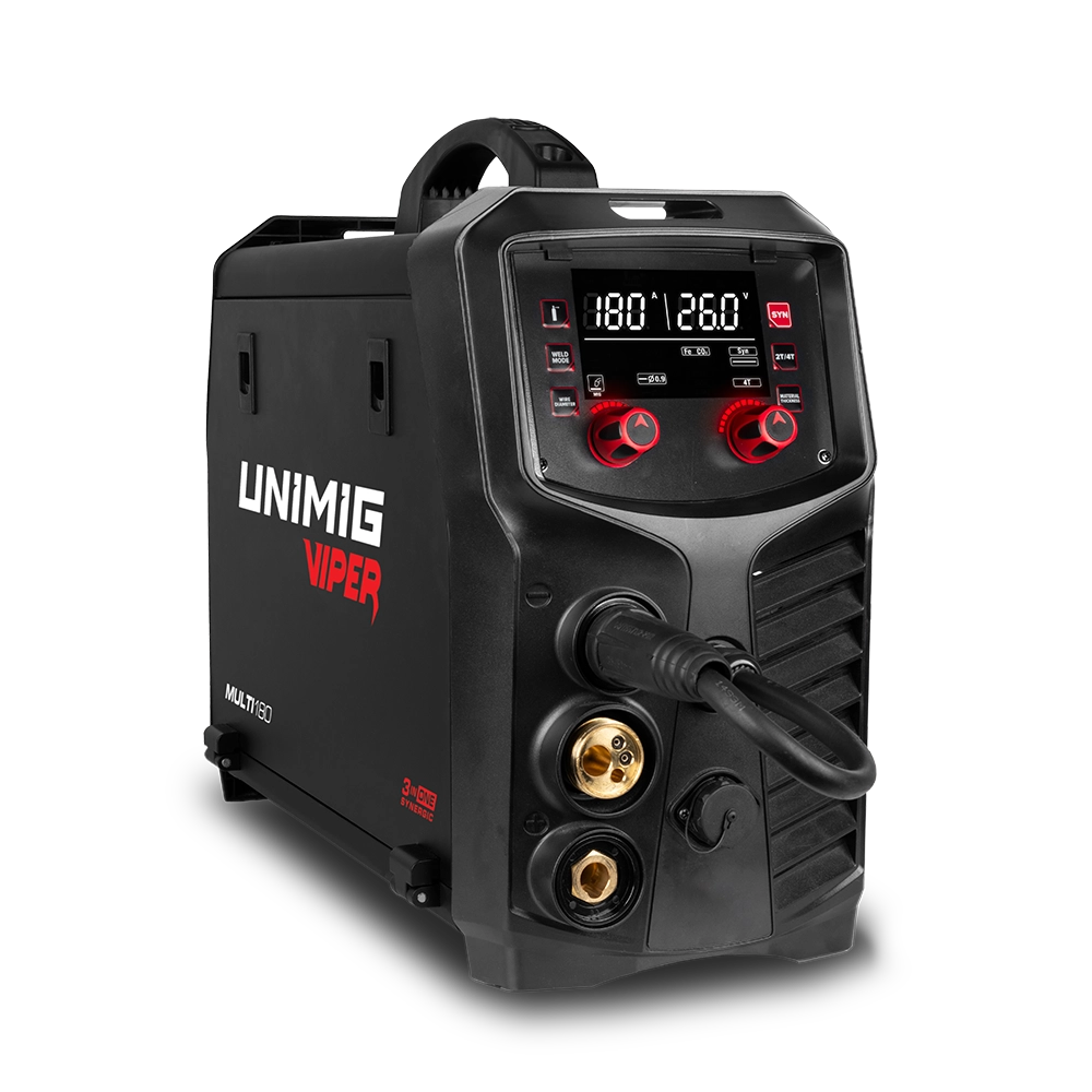 UNIMIG VIPER MULTI 180 MIG/TIG/MMA Welder U11638 - U11638 - supplier gallery view 3