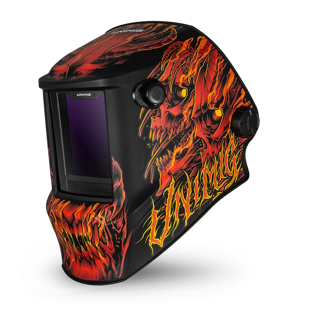 UNIMIG Professional Series Welding Helmet - Demon - U21018 - supplier gallery view 1