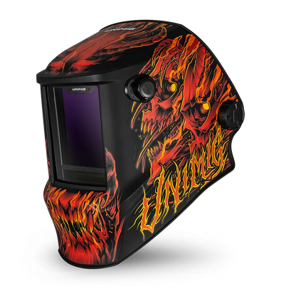 UNIMIG Professional Series Welding Helmet - Demon - U21018 - supplier gallery view 1