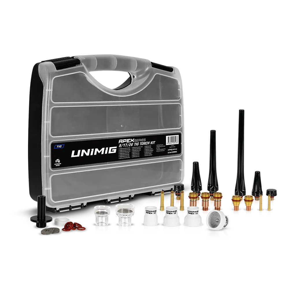 UNIMIG APEX Series 9/17/18/20/26 TIG Torch Kit U42009 - U42009 - supplier gallery view 1
