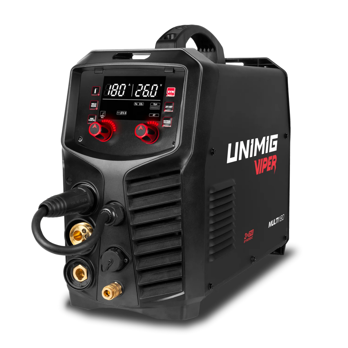 UNIMIG VIPER MULTI 180 MIG/TIG/MMA Welder Bundle U11717