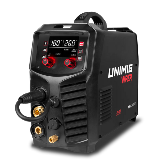 UNIMIG VIPER MULTI 180 MIG/TIG/MMA Welder Bundle U11717