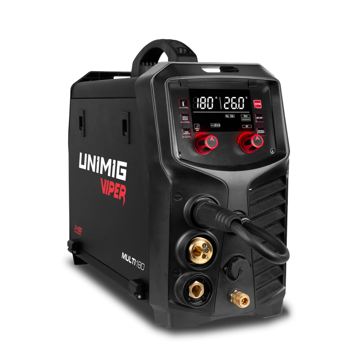 UNIMIG VIPER MULTI 180 MIG/TIG/MMA Welder Bundle U11717