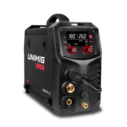 UNIMIG VIPER MULTI 180 MIG/TIG/MMA Welder Bundle U11717