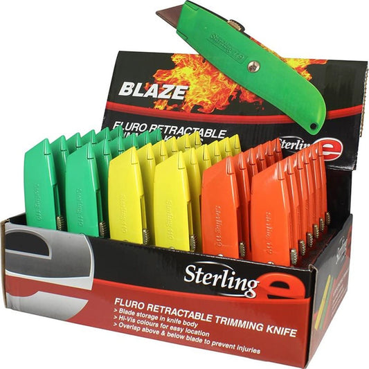 Sterling Fluro Retractable Trimming Knife