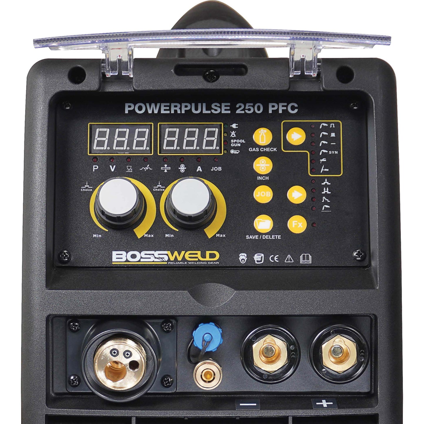 BOSSWELD X-Series PowerPulse 250PFC Double Pulse MIG Welder